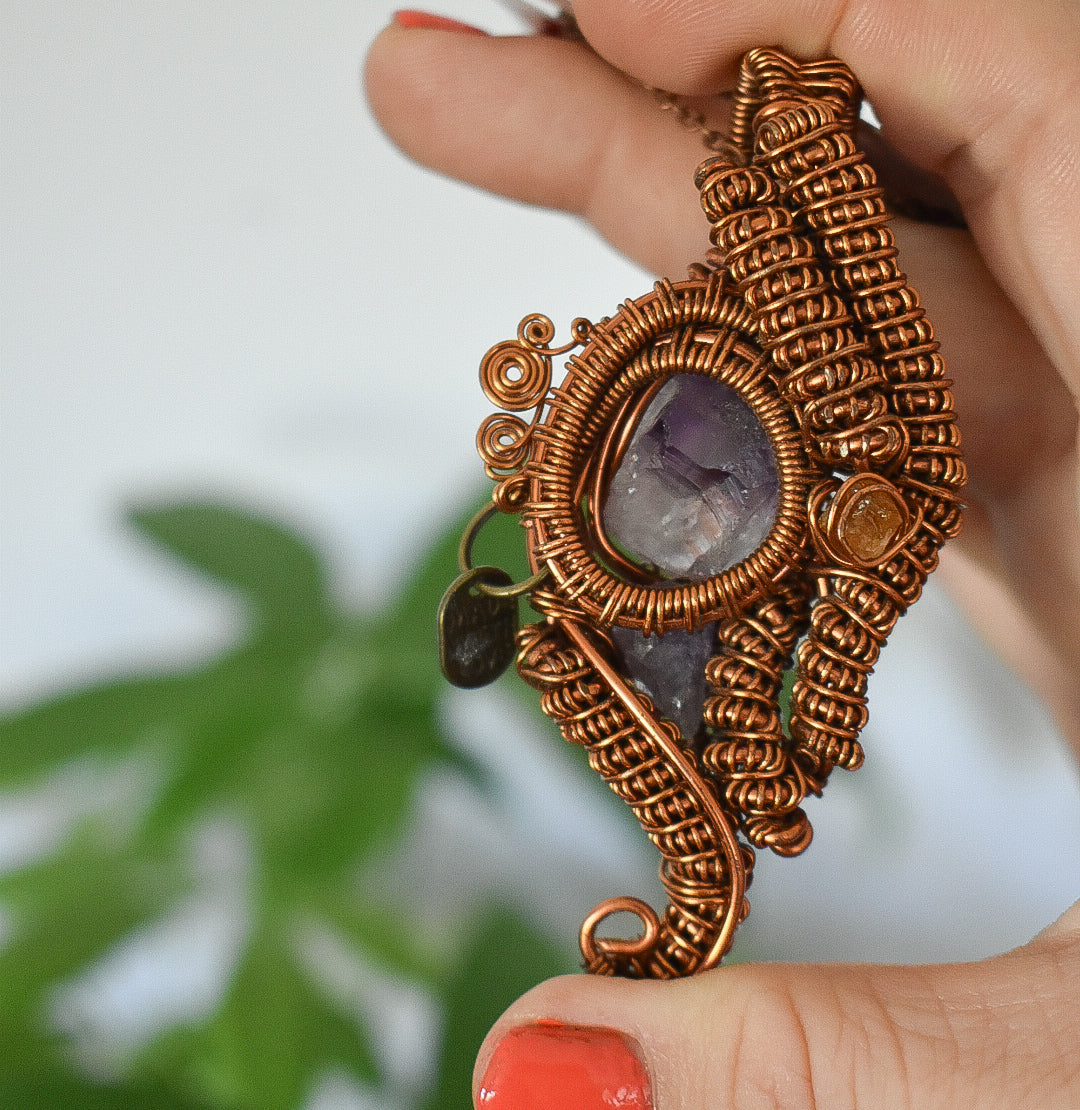 Amethyst & citrine