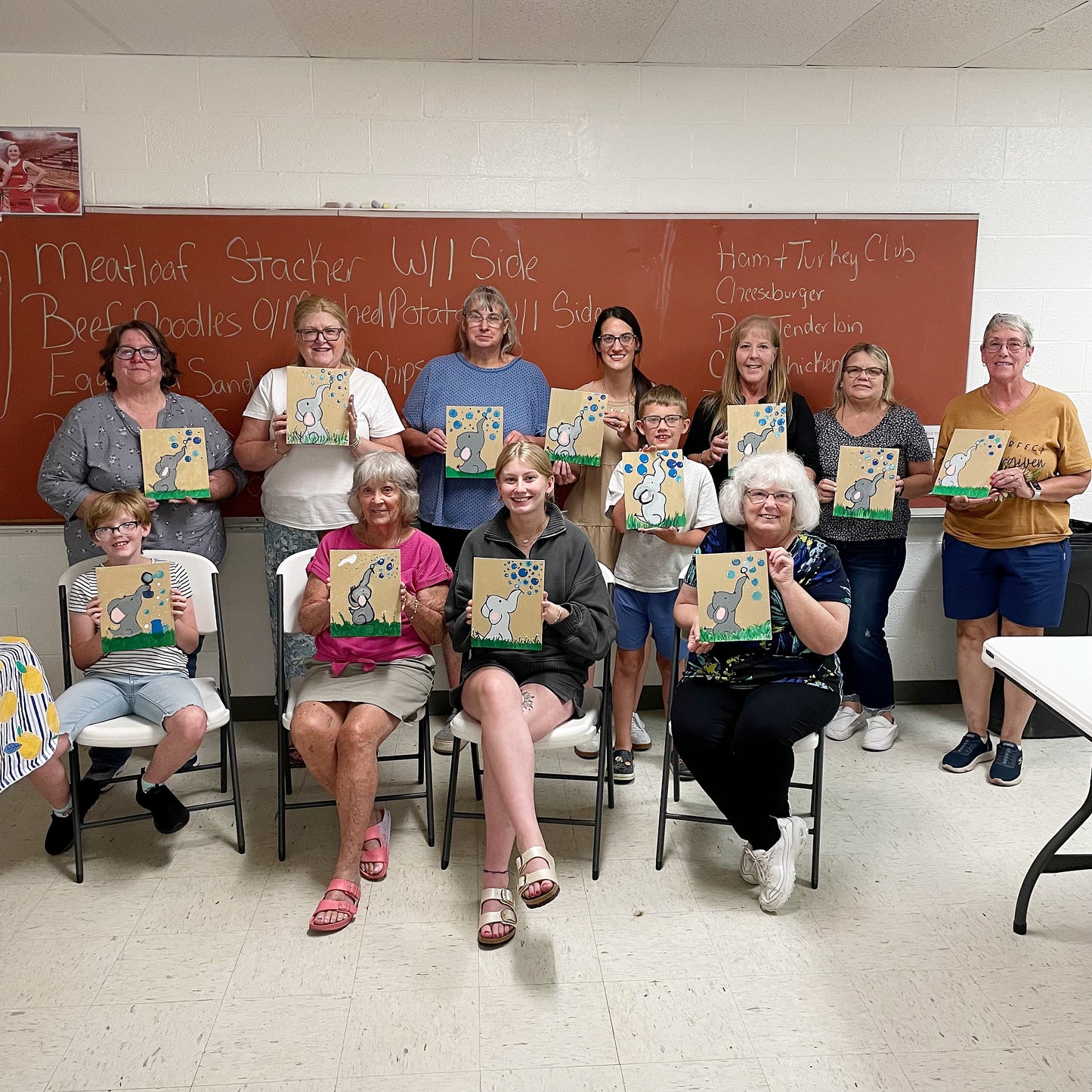 Paint & Pies, World Elephant Day