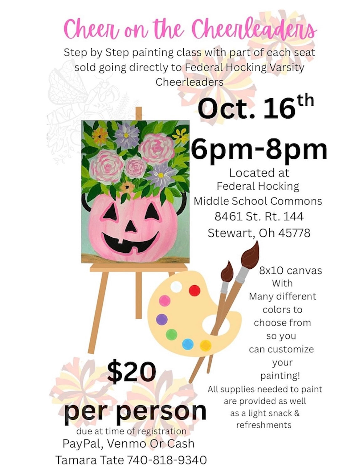 Federal Hocking Cheerleader Fundraiser