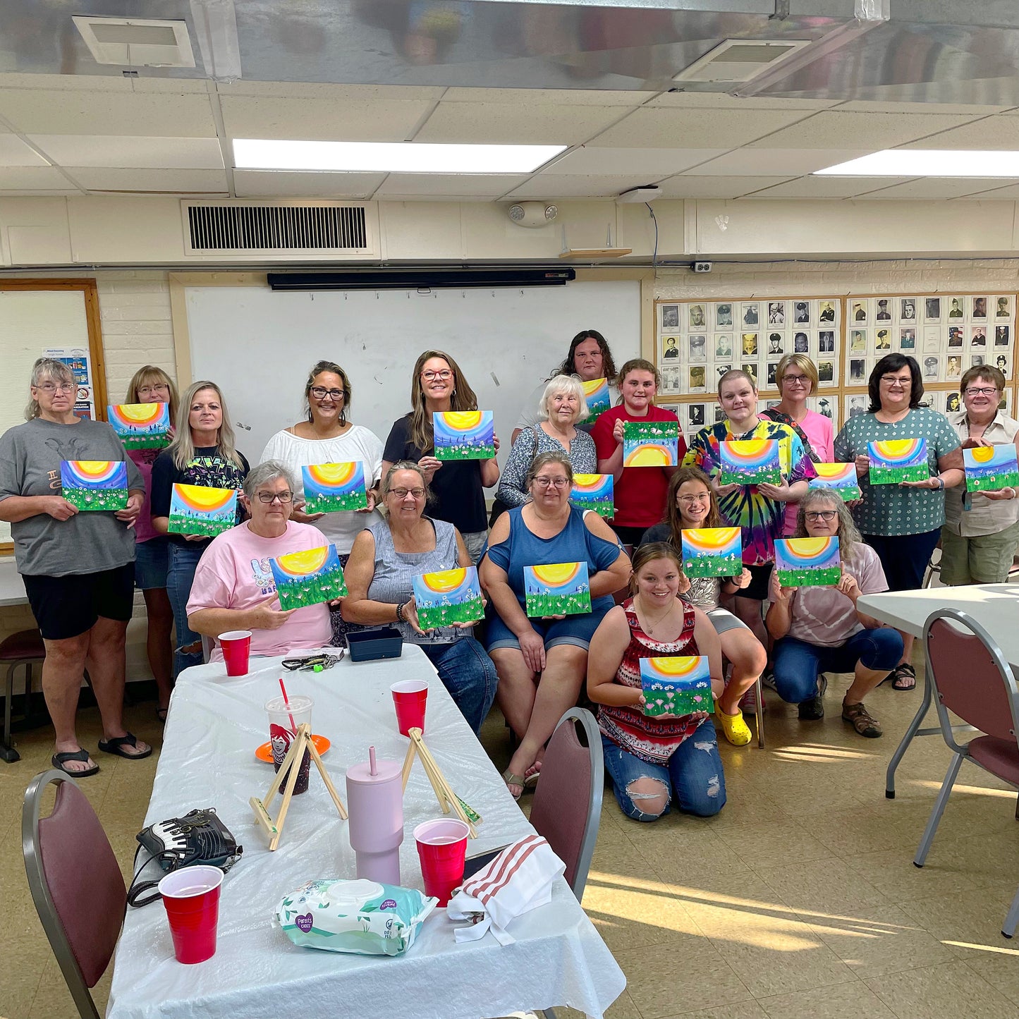 Shade July Painting