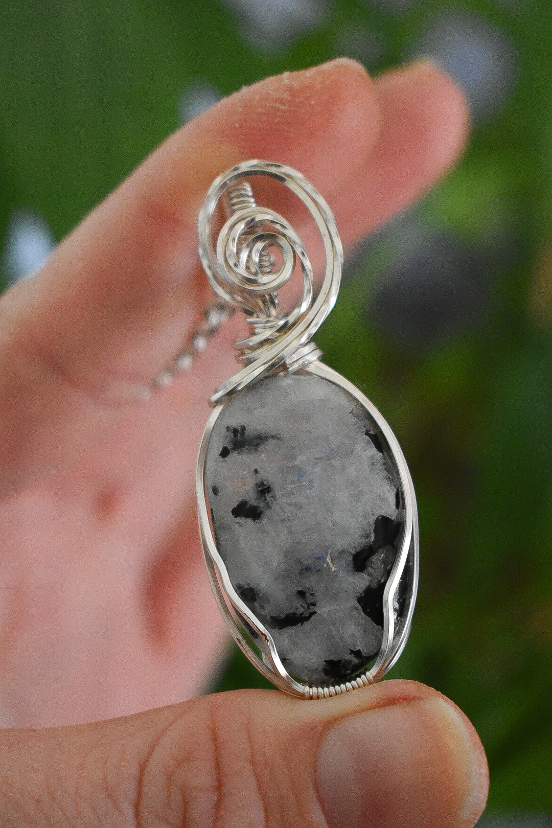 Moonstone- Blue Flash