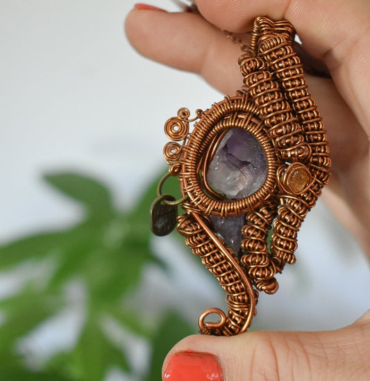 Amethyst & citrine