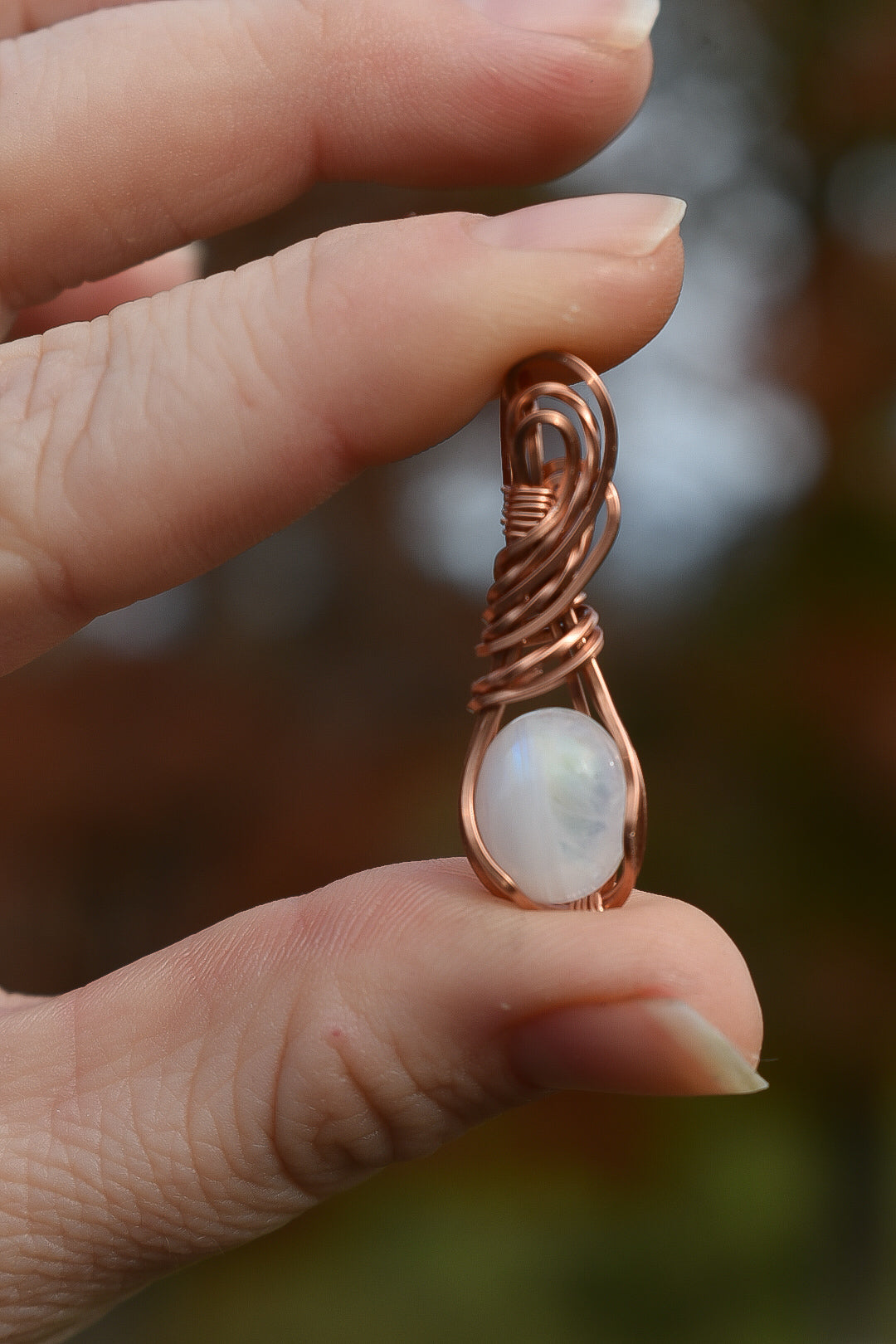 Copper Moonstone Mini