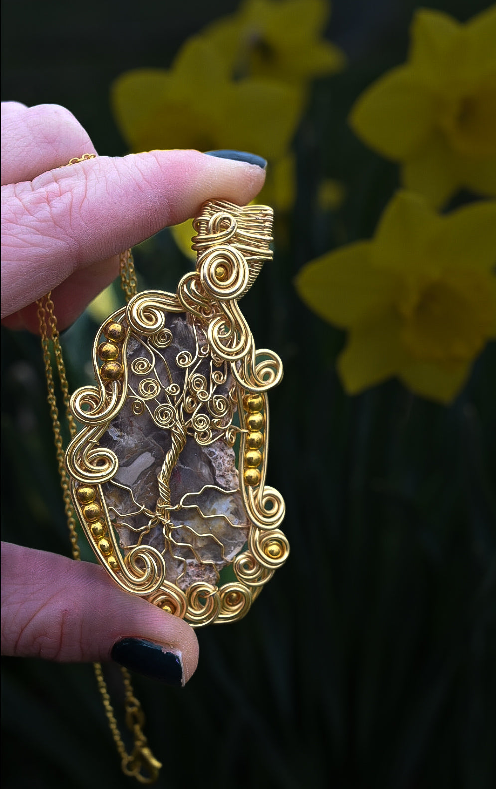 Fossilized wood