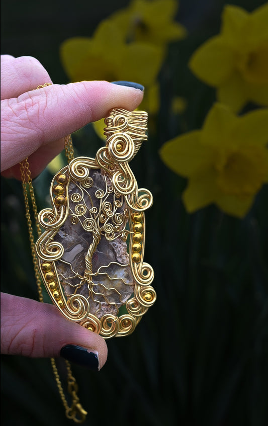Fossilized wood