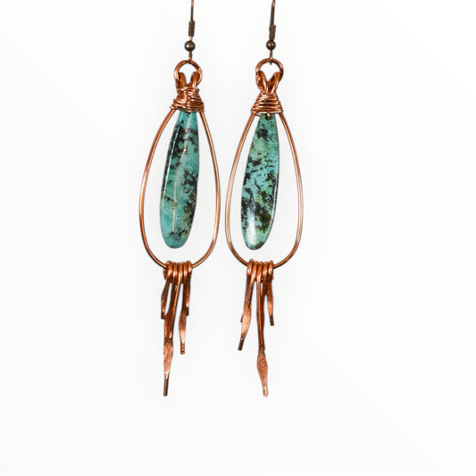 African Turquoise- extra long