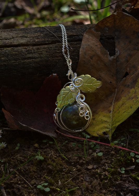 Labradorite pumpkin