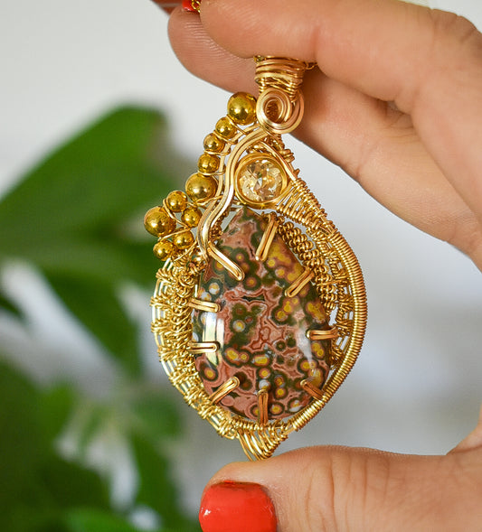 Ocean Jasper Waves