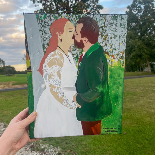 Custom Wedding Painting