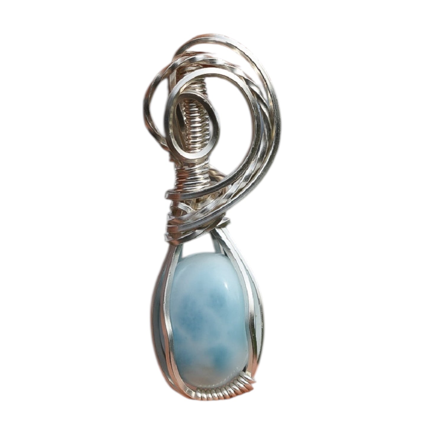 Silver Larimar Mini