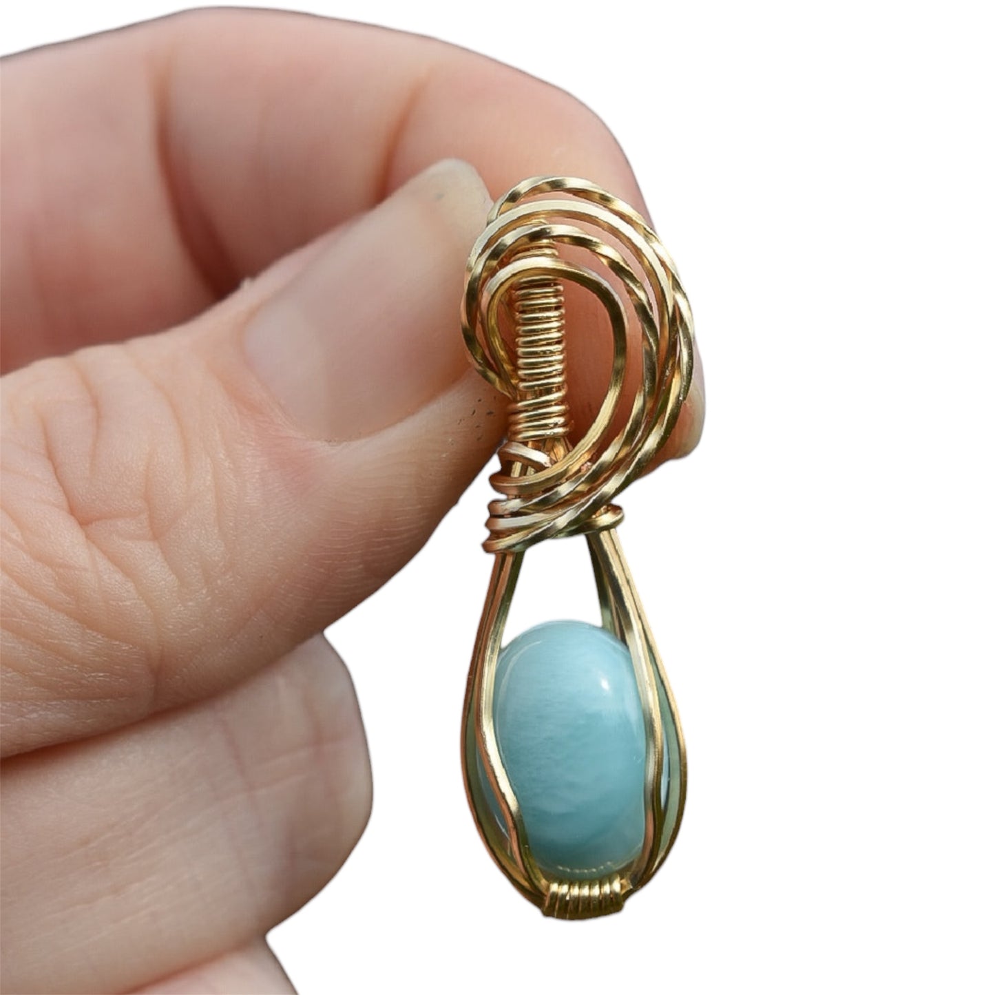 Gold Larimar Mini