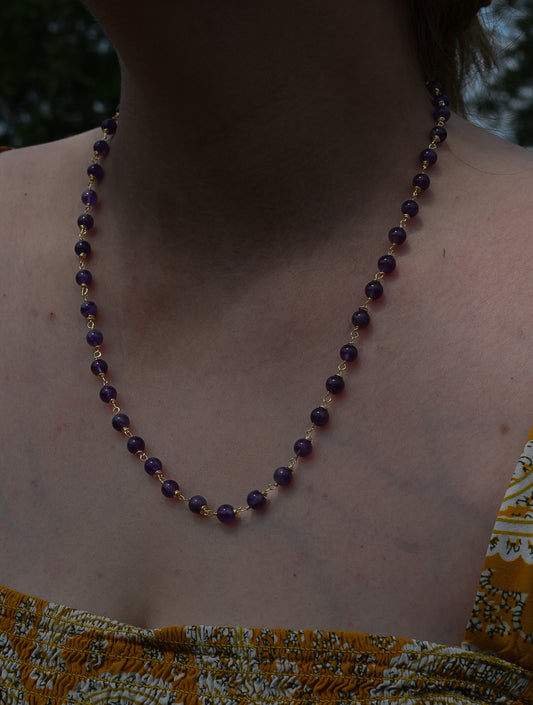 Amethyst chain
