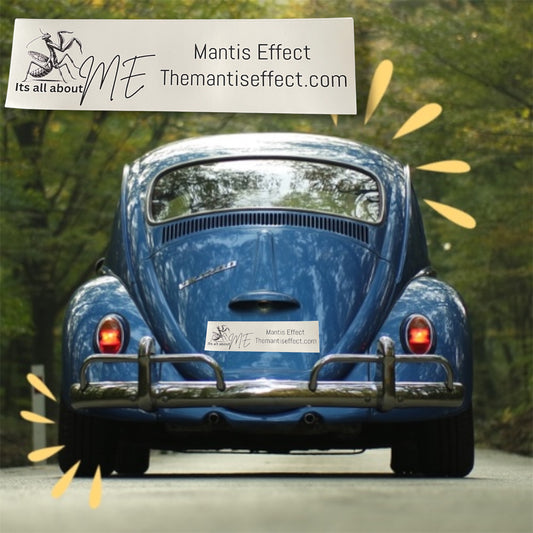 Bumper Sticker- it’s all about M.E.