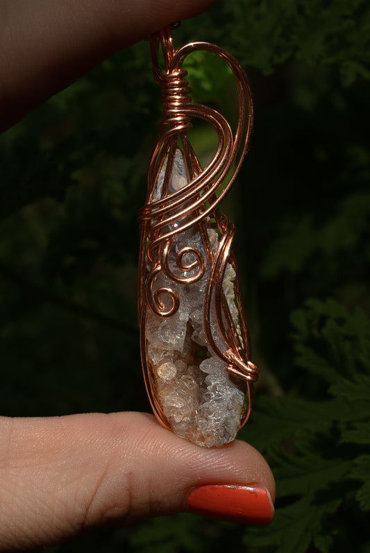 Geo copper wrapped
